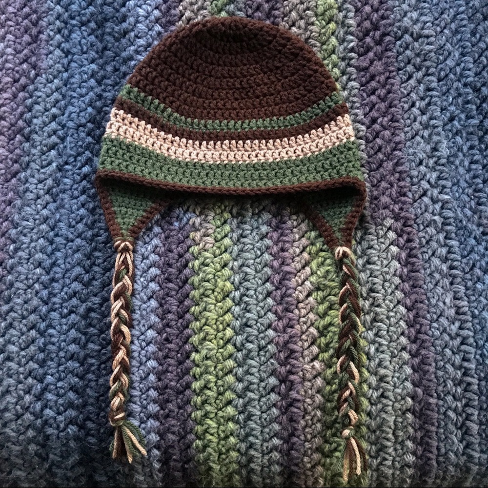 handmade crochet beanie